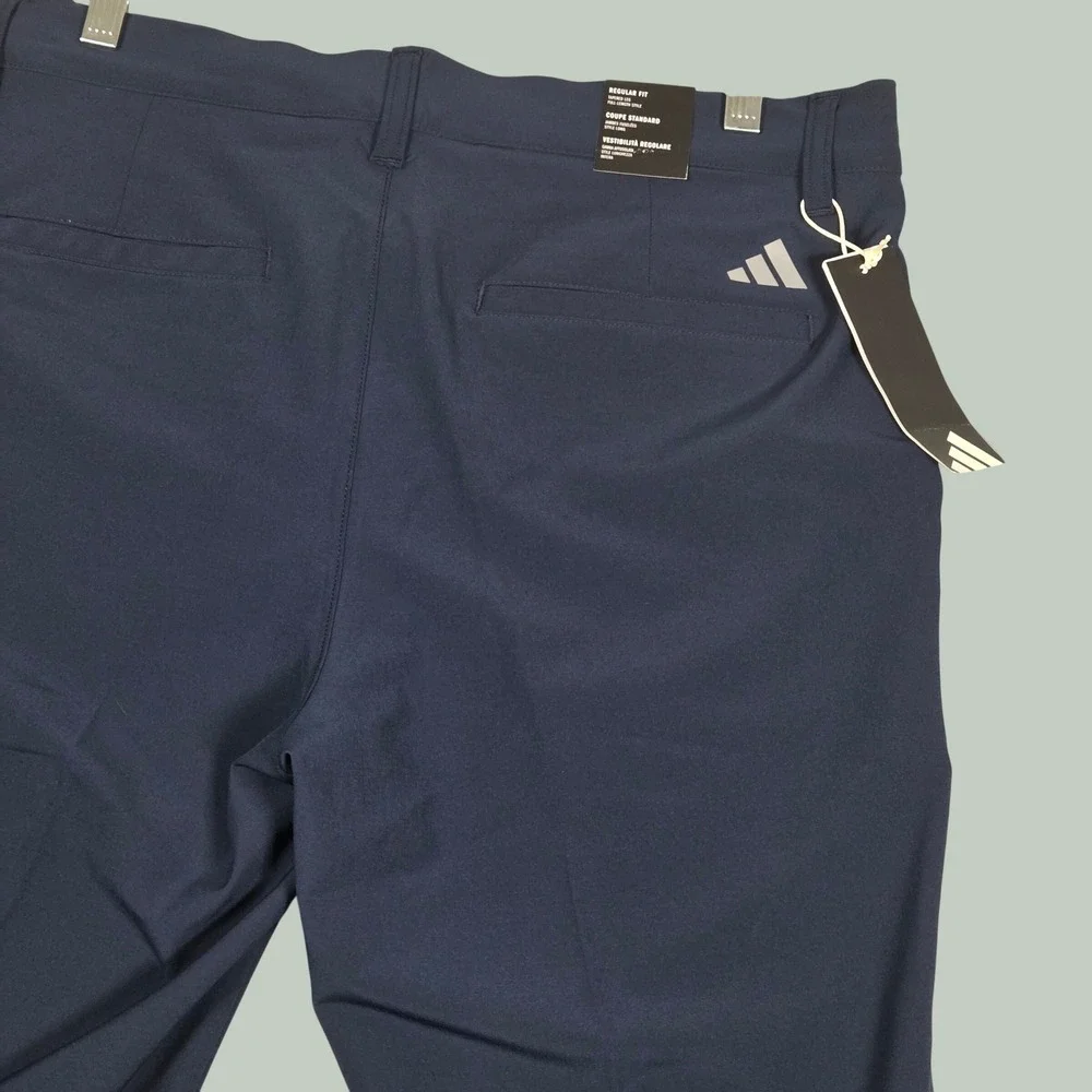 Adidas NEW Men 30x32 Ultimate365 Tapered Golf Pants Navy Blue MatchPlay Stretch